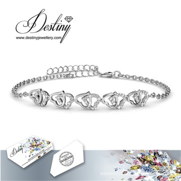 Destiny Jewellery Crystals From Swarovski Sweet Loves Bracelet